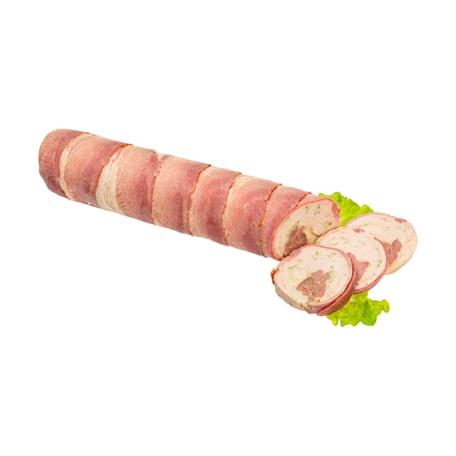 Chicken roulade with liver